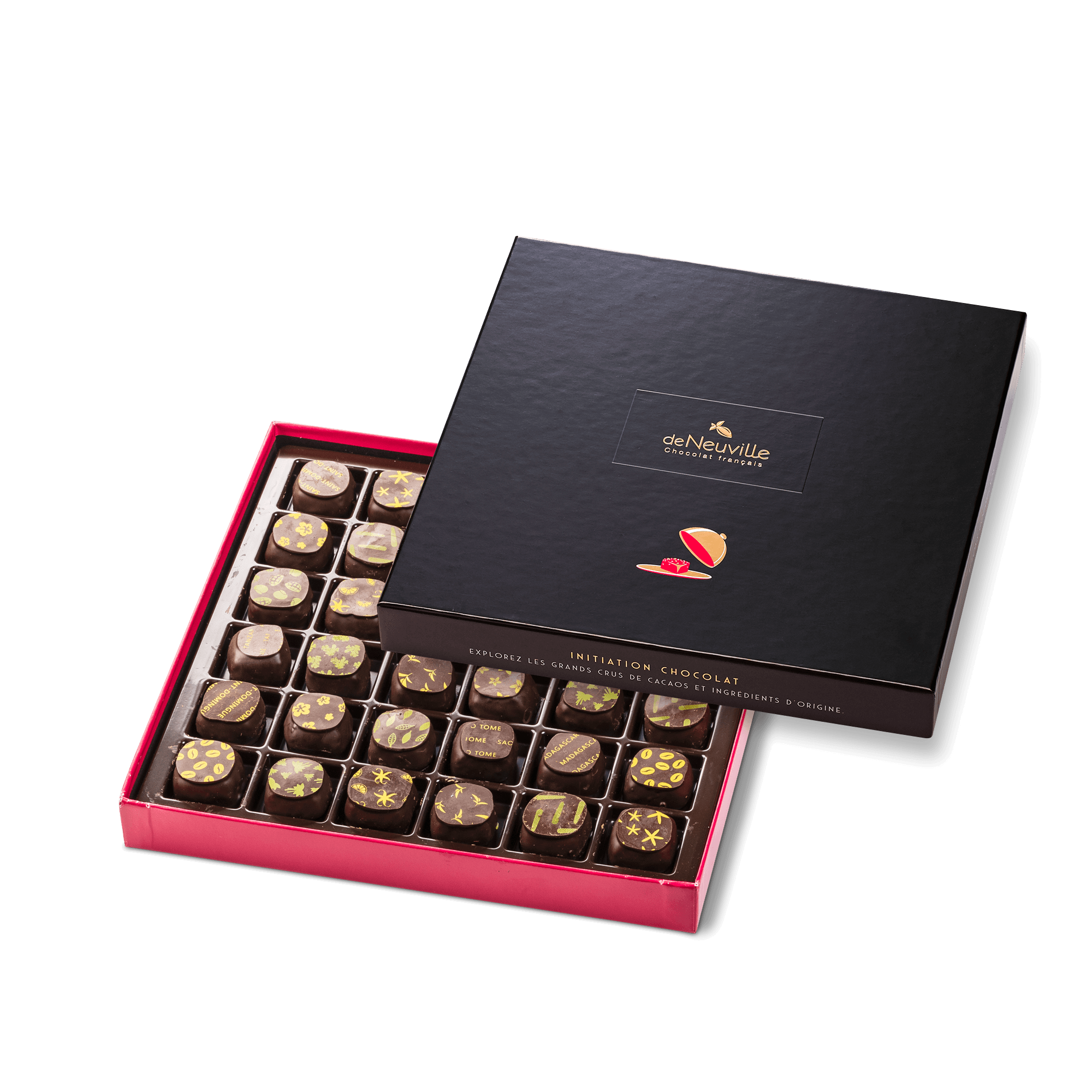 Coffret 36 ganaches