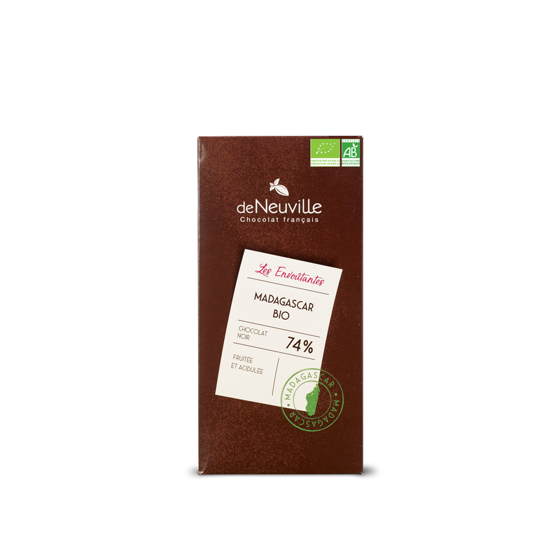 Chocolat noir BIO 74% Madagascar Hover