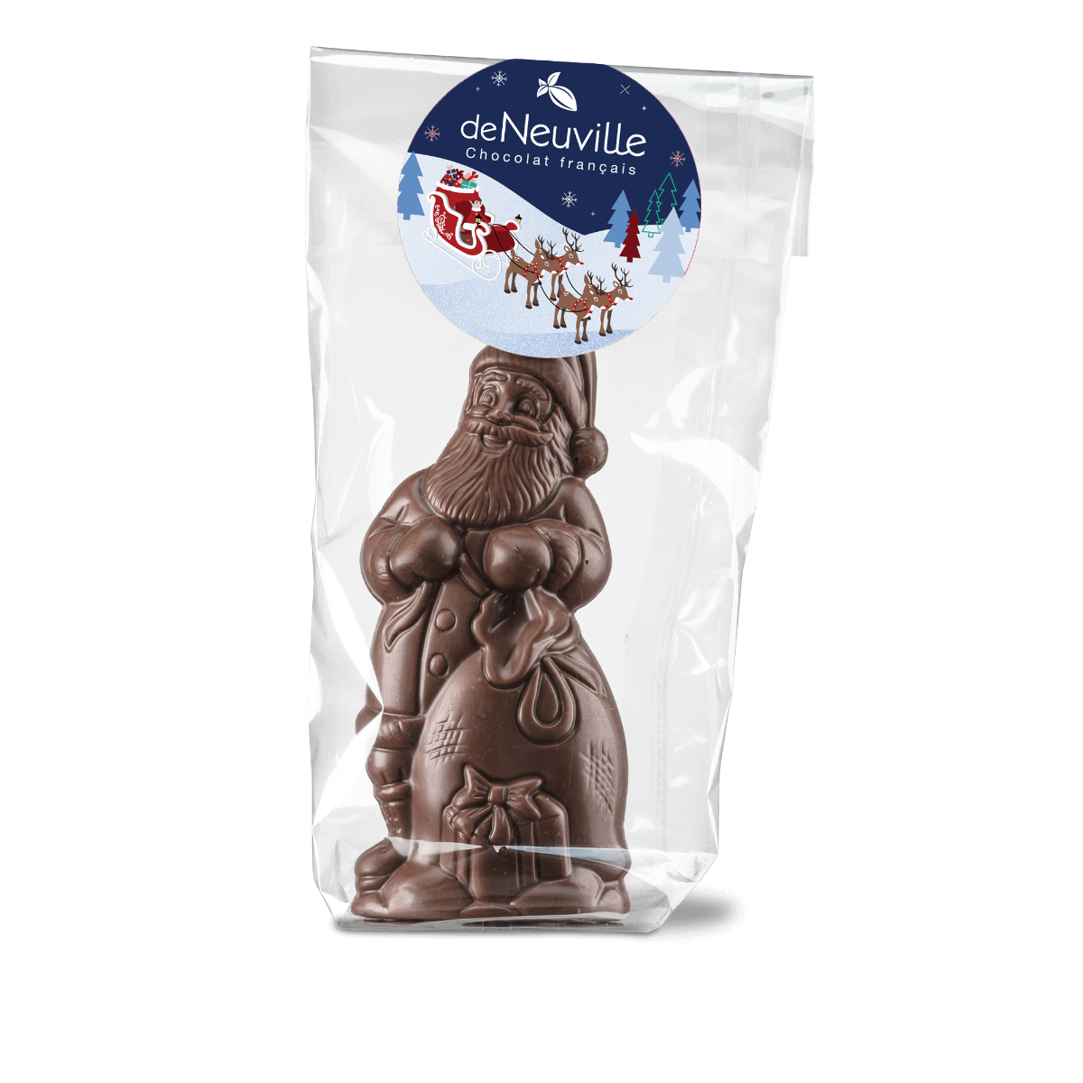 Père Noël  au chocolat au lait Hover