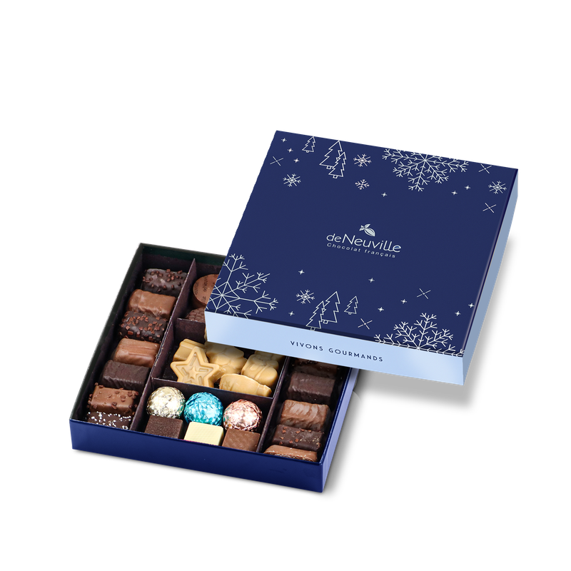 Moyen Coffret de Chocolats Festifs Hover