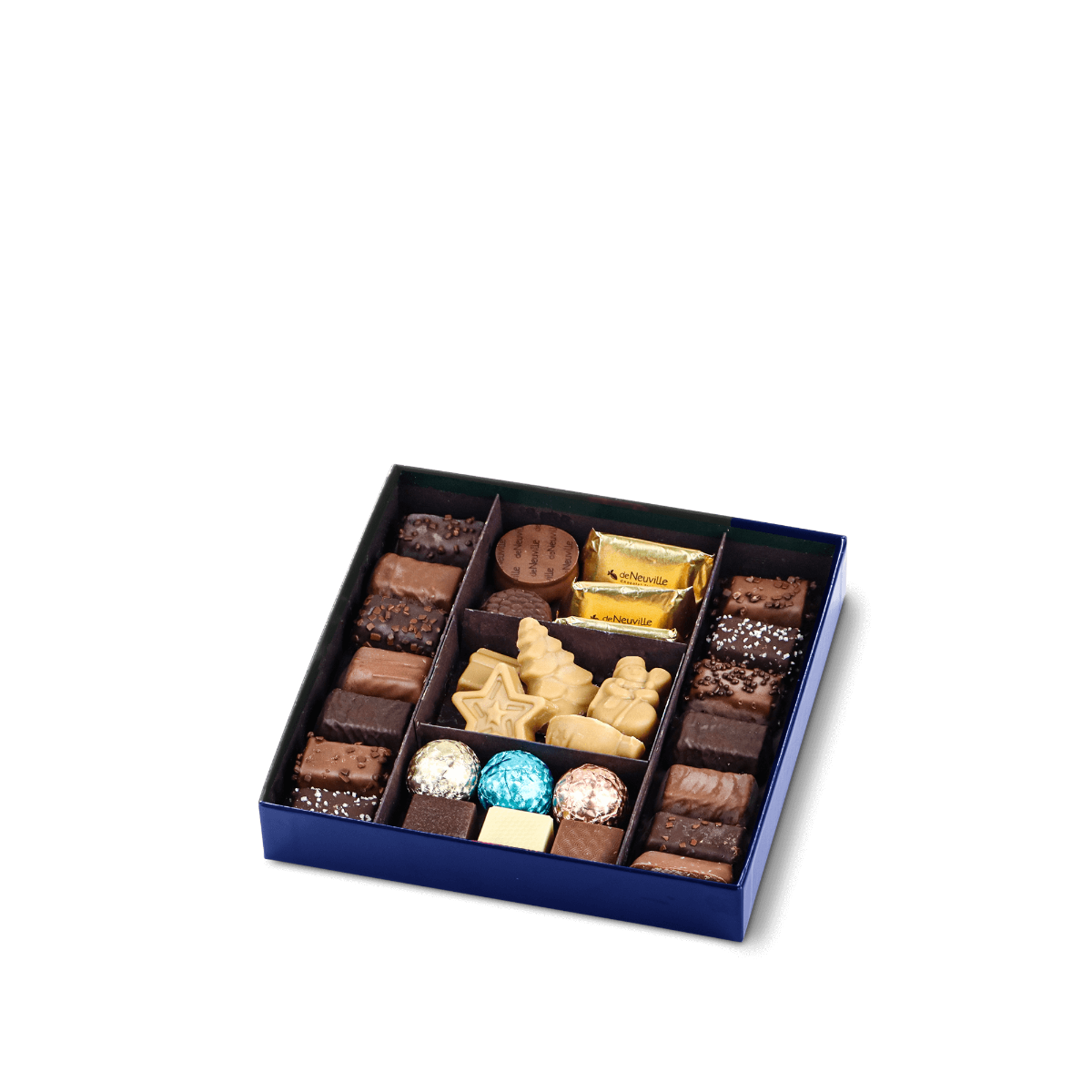 Moyen Coffret de Chocolats Festifs Hover