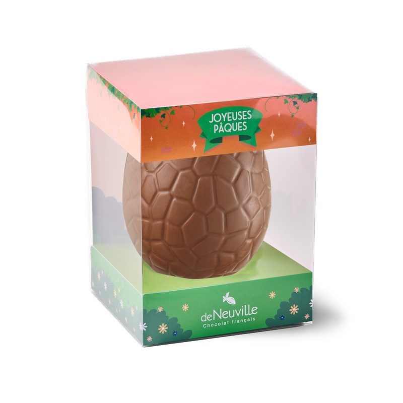 L'œuf de Pâques de 12cm - chocolat au lait  Hover