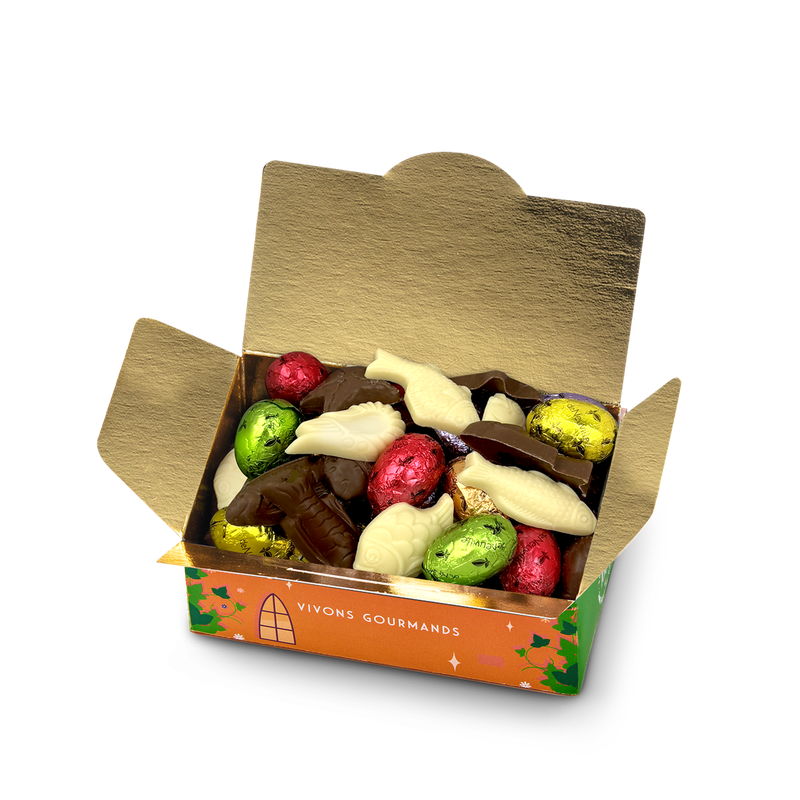 L'incontournable ballotin de Pâques Hover