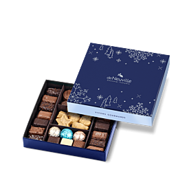 Moyen Coffret de Chocolats Festifs