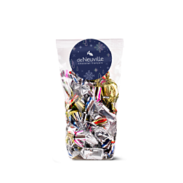 Sachet de papillotes de Noël au chocolat