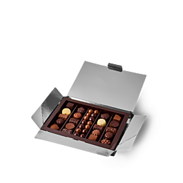 Boîte de chocolats de Noël