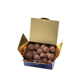 Coffret de truffes chocolat noir