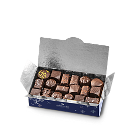Ballotin de Noël 380g - chocolat noir