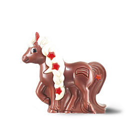 Sarah la licorne de Pâques - chocolat au lait