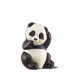 Thomas le Panda de Pâques - chocolat noir
