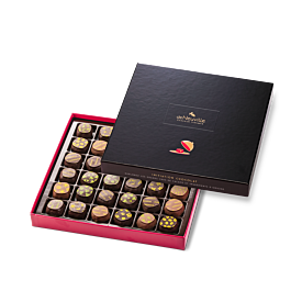 Coffret Initiation 36 ganaches noirs et lait