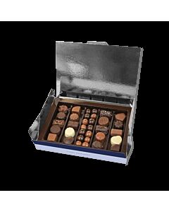 Boîte de chocolats de Noël