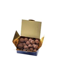 Coffret de truffes chocolat noir