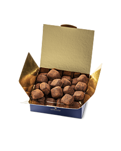 Coffret de truffes chocolat noir