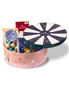 Boîte carrousel de Noël - La créative