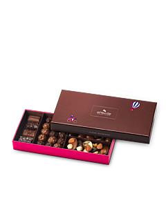 Petit coffret de chocolats Français