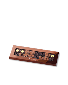 Message chocolat - "Merci Beaucoup"