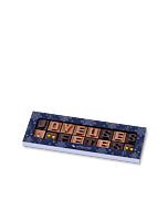 Message chocolat - Joyeuses fêtes