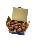 Coffret de truffes chocolat noir
